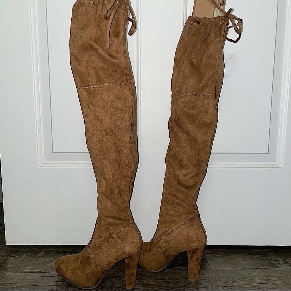 Brown Over the knee boots